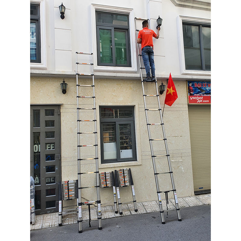 Thang Inox Rút Đơn DAKITA R-500 (5M) 