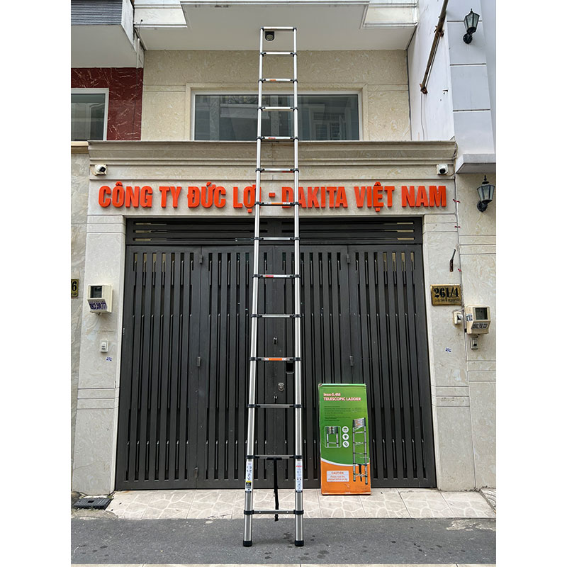 Thang Inox Rút Đơn DAKITA R-540 (5.4M) 