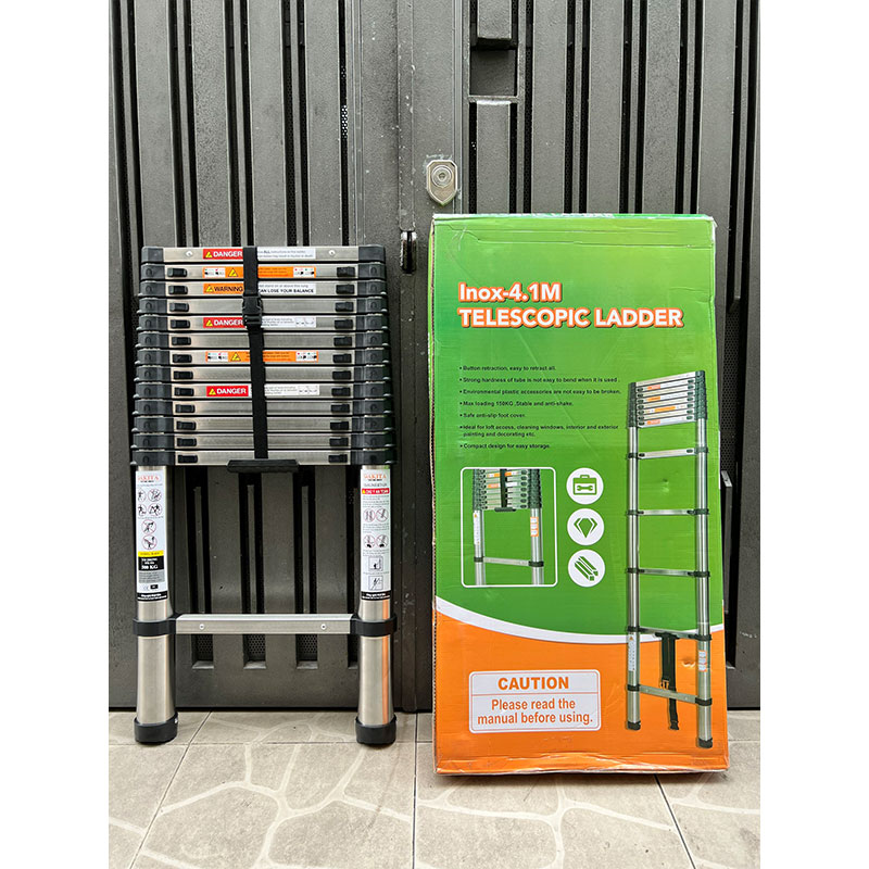 Thang Inox Rút Đơn DAKITA R-410 (4.1M) 