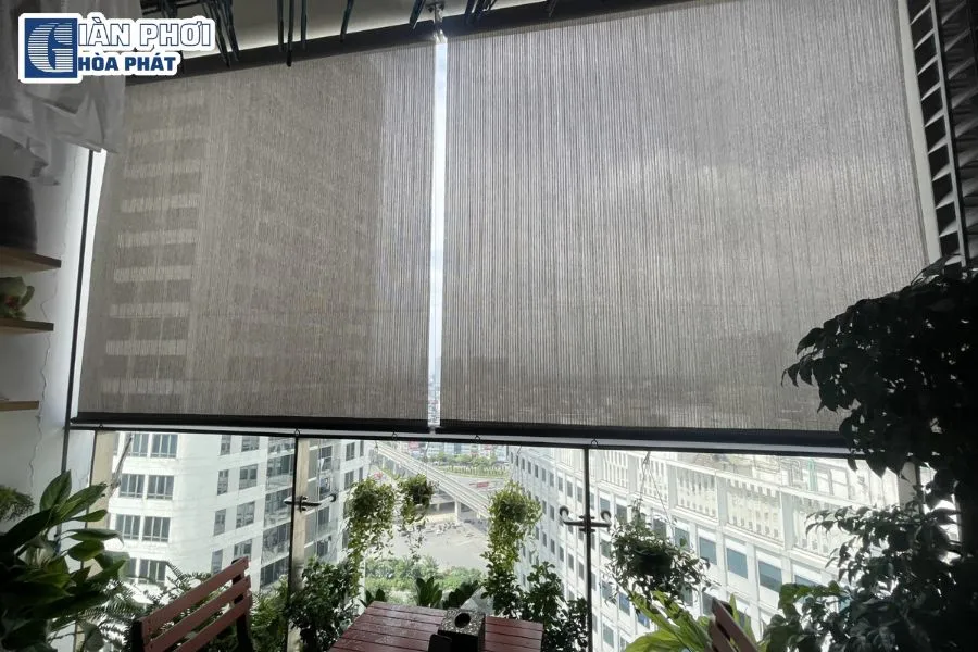 rèm che mưa ban công tự cuốn rèm che mưa ban công tự cuốn