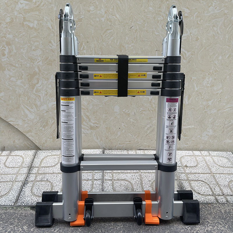 Thang rút đôi chữ A DAKITA DKT-238 [Chữ A: 1.9m Duỗi 3.8m]
