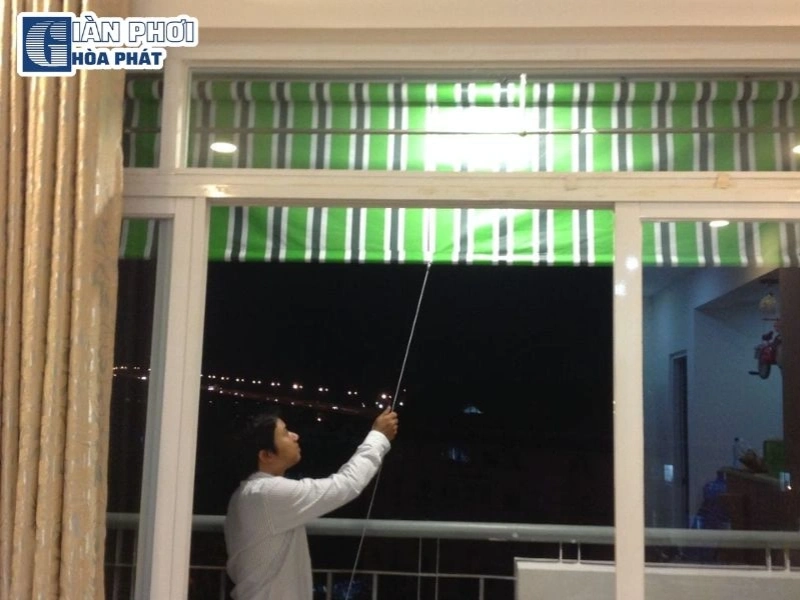 bạt che nắng chung cư giá rẻ