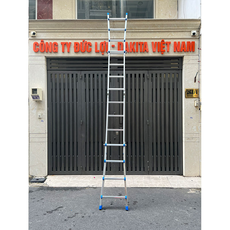 Thang Nhôm Rút Trượt Chữ A DAKITA DKT- 404A