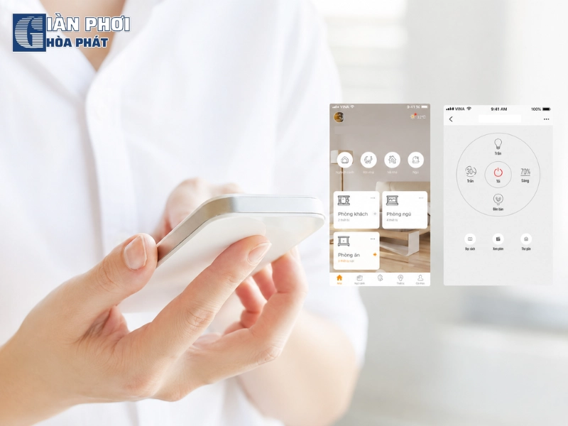 sửa giàn phơi điện tử Orvibo sửa giàn phơi điện tử Orvibo