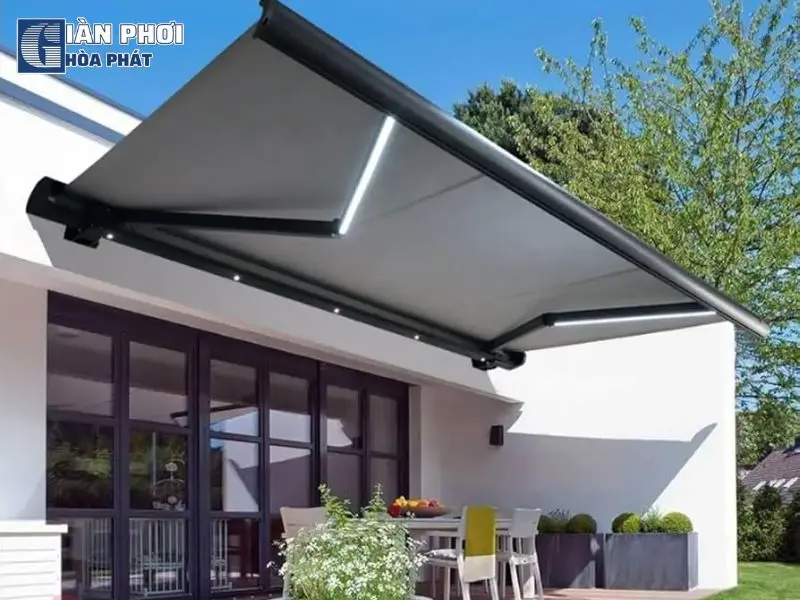 cách lắp mái hiên di động