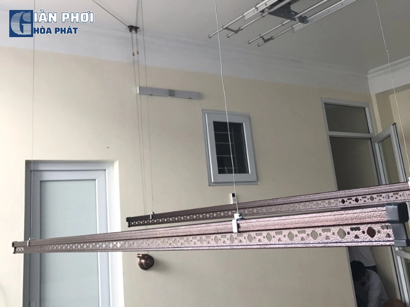 5 bước xử lý chuyên nghiệp thay dây cáp giàn phơi quận Long Biên