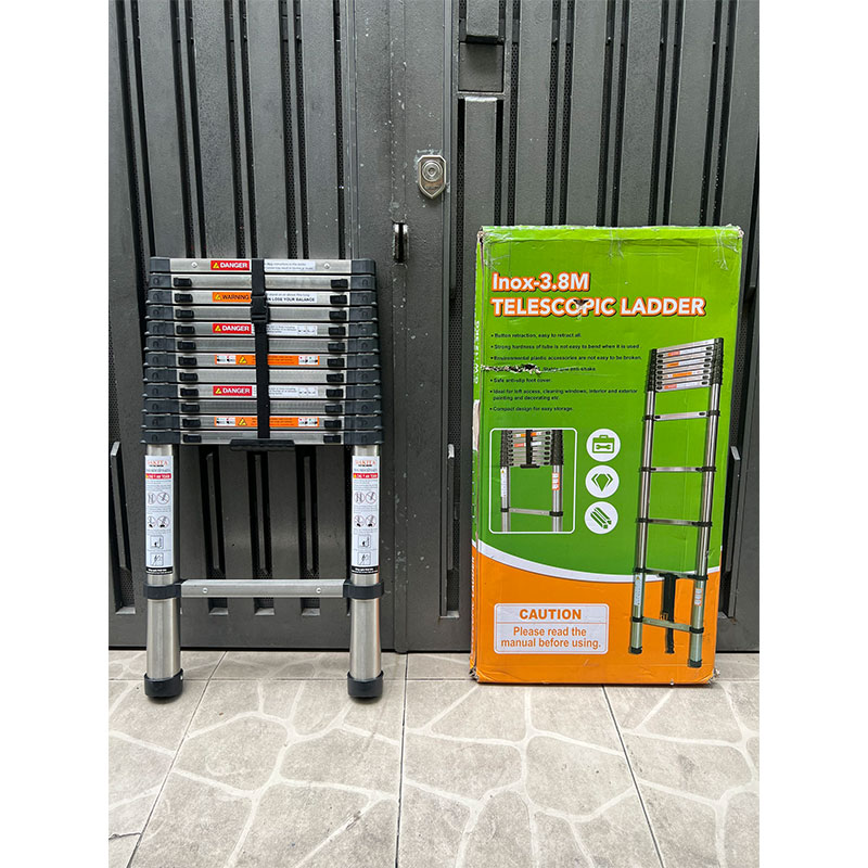 Thang Inox Rút Đơn DAKITA R-380 (3.8M) 