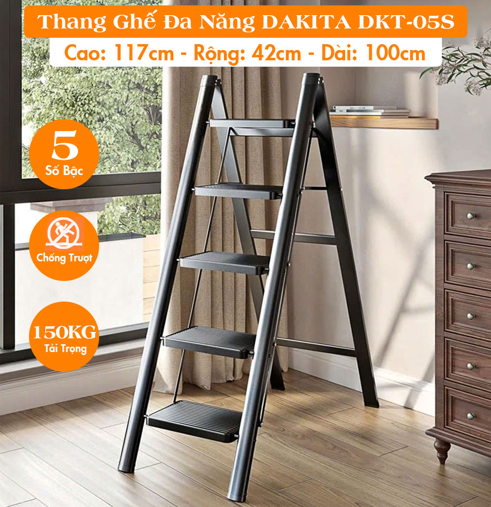 Thang Ghế Đa Năng DAKITA DKT-05S – Chữ A 1m