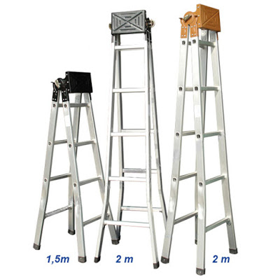 Thang nhôm chữ A phổ thông TA20 (2m)