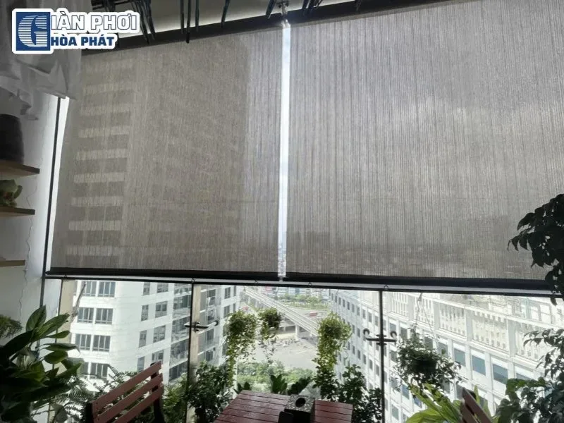 rèm mái hiên rèm mái hiên