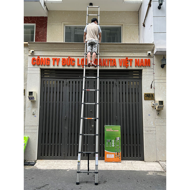 Thang Inox Rút Đơn DAKITA R-540 (5.4M) 