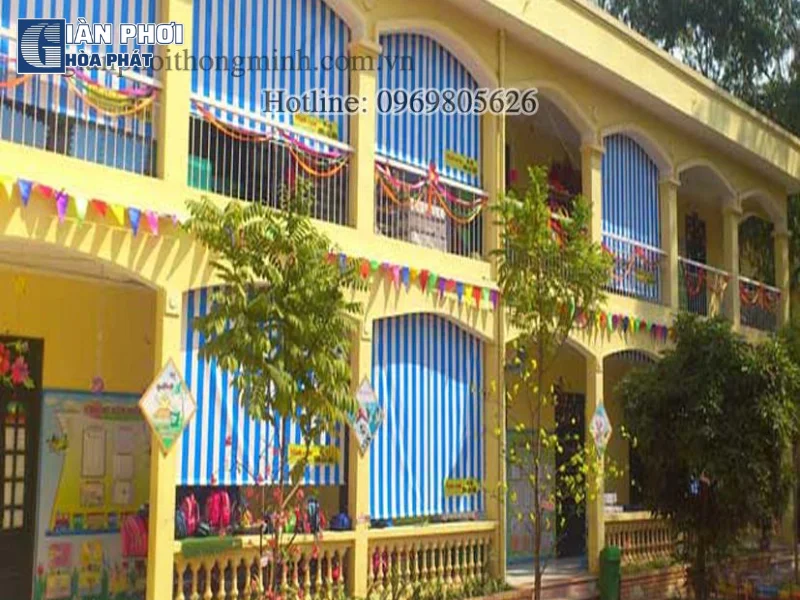 thi công bạt che nắng thi công bạt che nắng