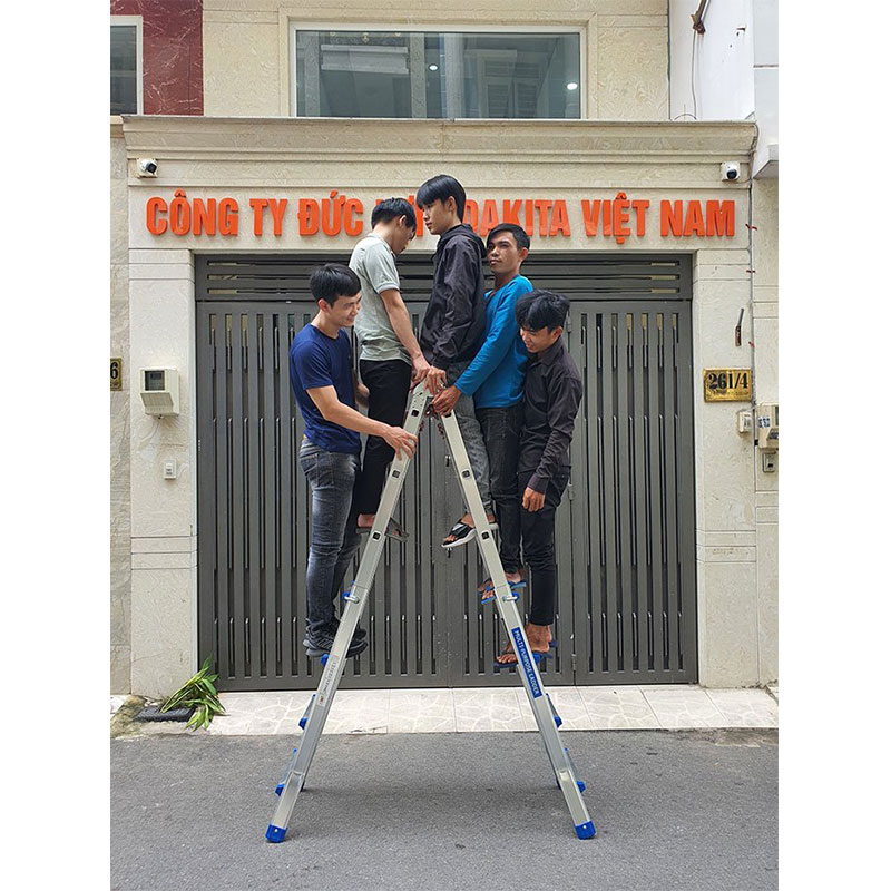 Thang Nhôm Rút Trượt Chữ A DAKITA DKT- 405A
