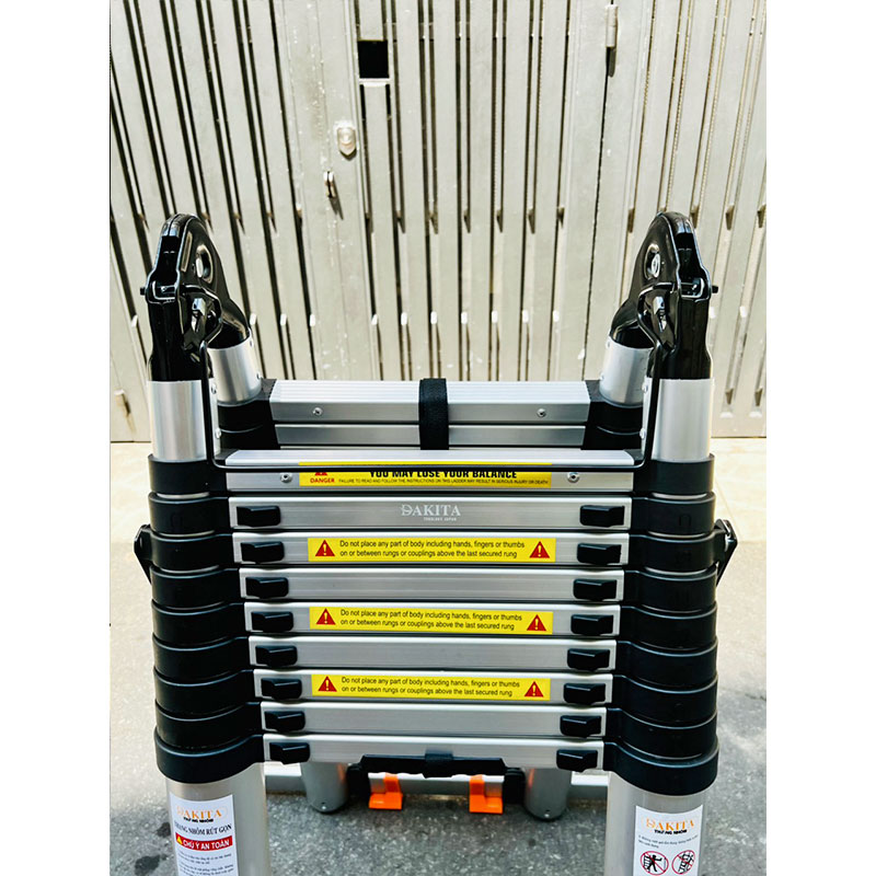 Thang rút đôi chữ A DAKITA DKT-280 [Chữ A: 4.1m Duỗi 8.2m]