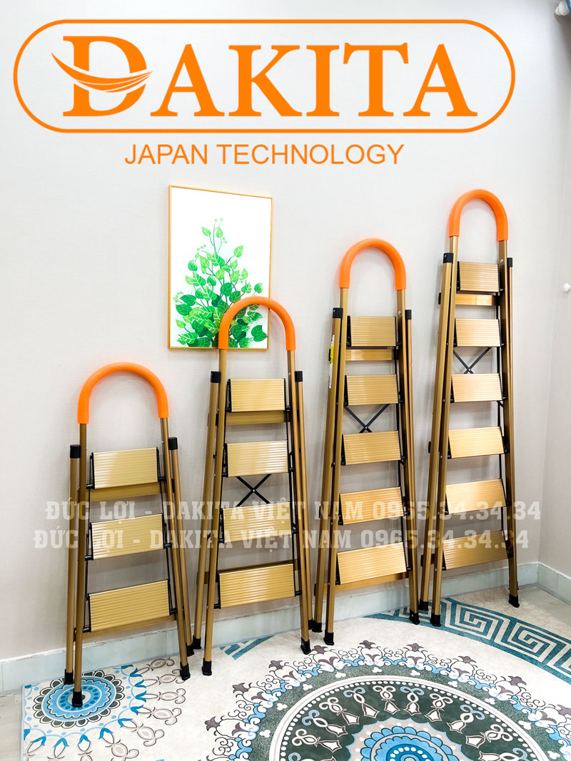  Thang nhôm ghế DAKITA DKT-04GL – Chữ A 0.95m 