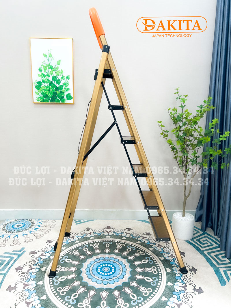 Thang nhôm ghế DAKITA DKT-06GL – Chữ A 1.47m