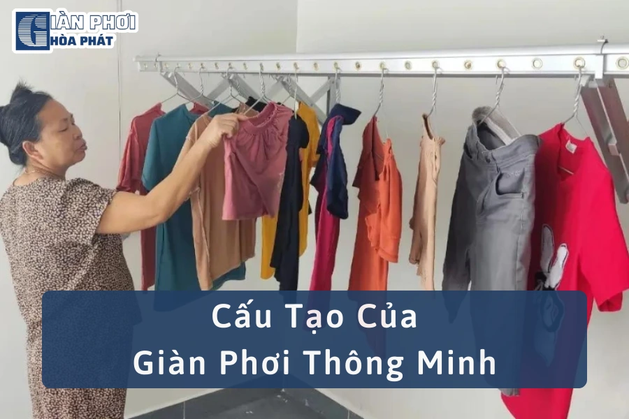 [Tìm Hiểu] Cấu Tạo Giàn Phơi Thông Minh Gồm Những Gì?