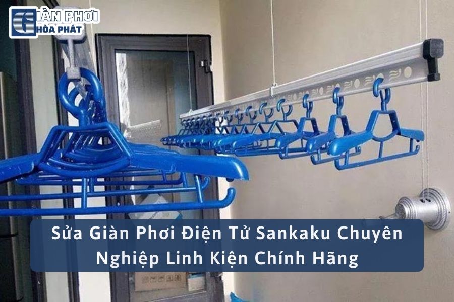 Sửa Giàn Phơi Điện Tử Sankaku Chuyên Nghiệp Linh Kiện Chính Hãng