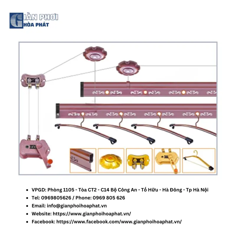 Giàn phơi nhập khẩu Nhật Bản HATSU