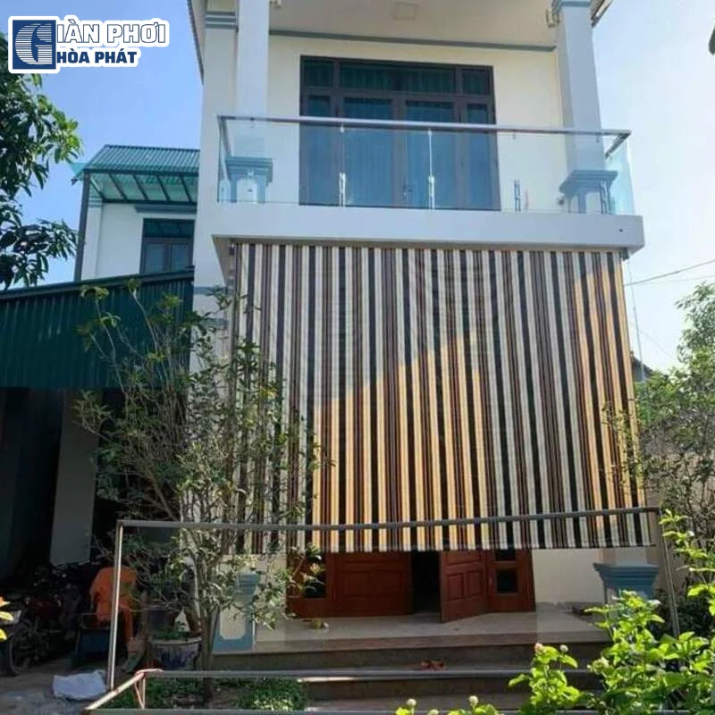 bạt che tự cuốn