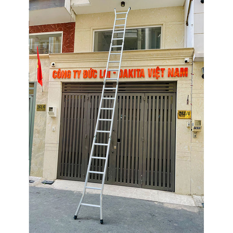Thang Nhôm Gấp 4 Đoạn DAKITA DKT37A 