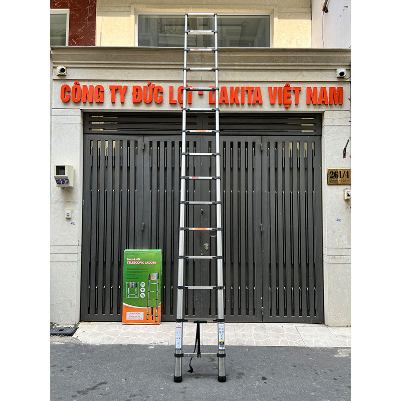 Thang Inox Rút Đơn DAKITA R-440 (4.4M)
