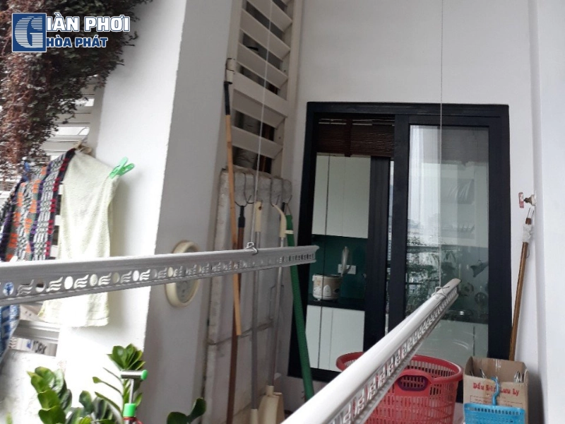 Những khó khăn thực tế khi thay dây cáp giàn phơi quận Long Biên