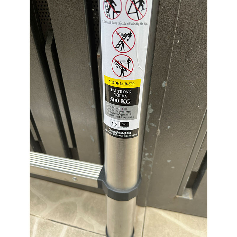 Thang Inox Rút Đơn DAKITA R-500 (5M) 