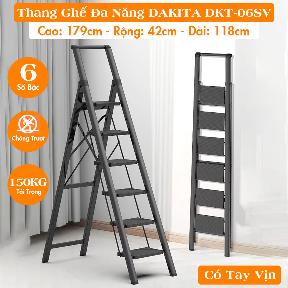 Thang Ghế Đa Năng DAKITA DKT-06SV – Chữ A 1.38m