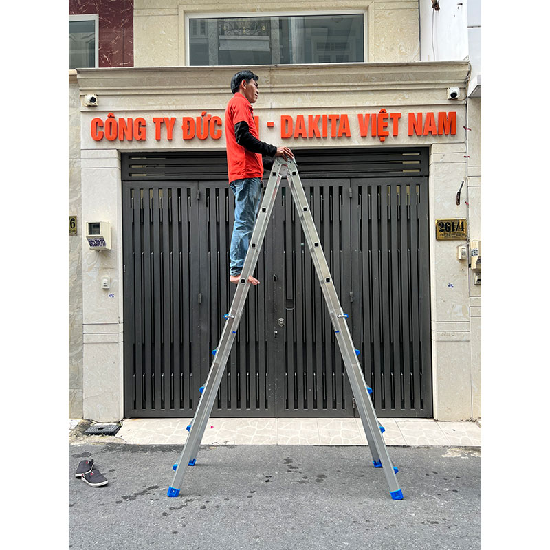 Thang Nhôm Rút Trượt Chữ A DAKITA DKT- 405A