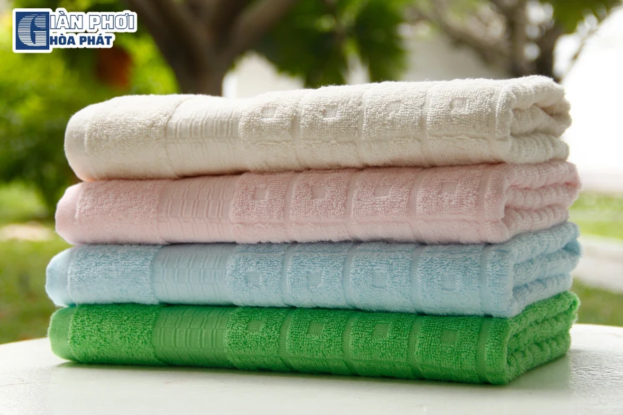 Khăn bông được làm từ bông hữu cơ – Khăn bông cao cấp Mollis