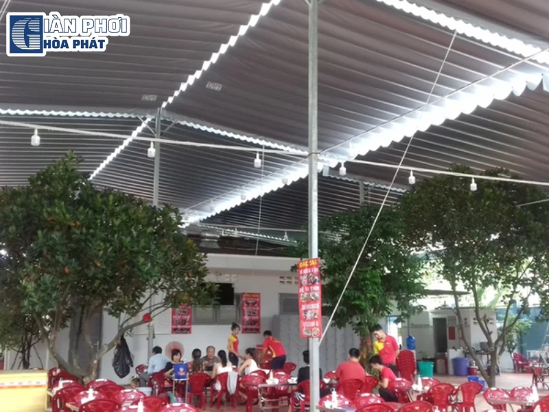 bạt xếp quán nhậu