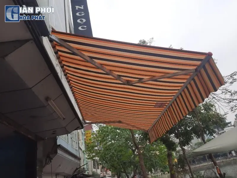 mái xếp di động