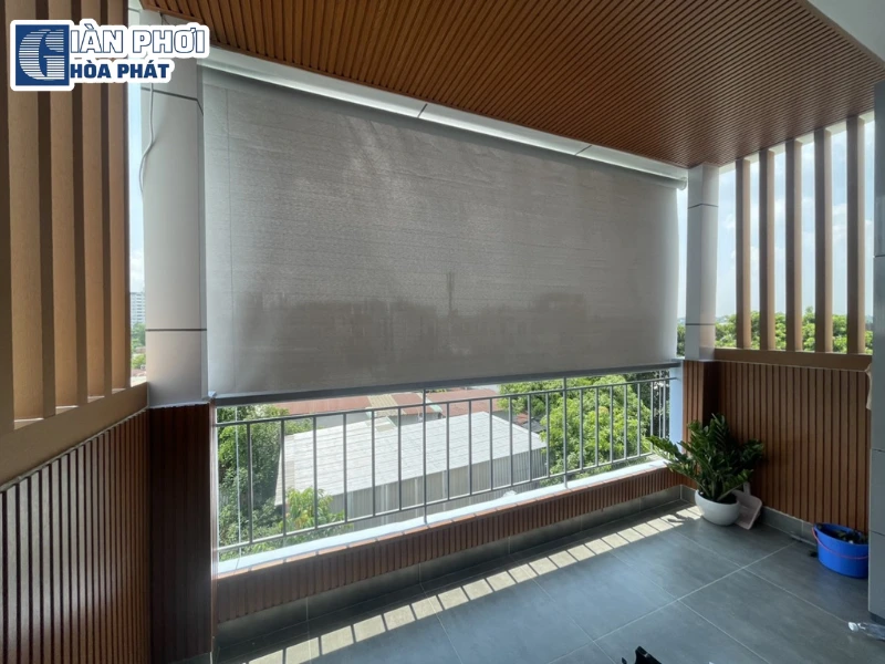 rèm bạt tự cuốn rèm bạt tự cuốn