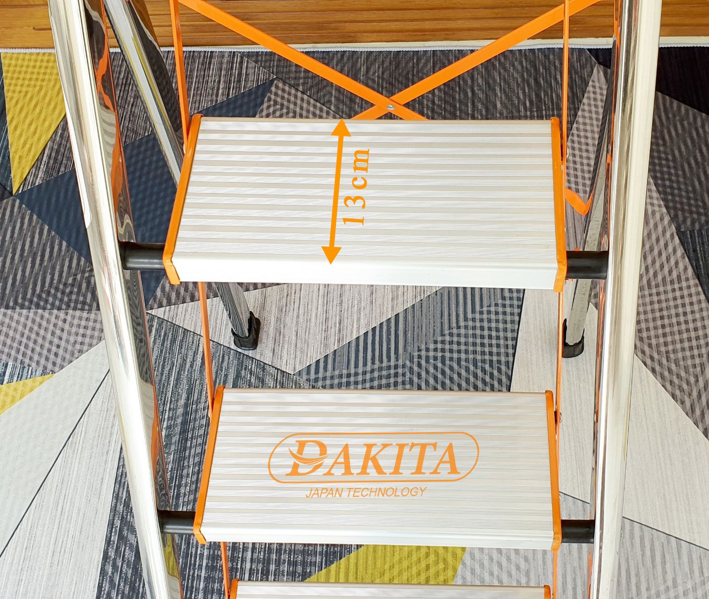 Thang nhôm ghế DAKITA DKT04 – Chữ A 0.9m 