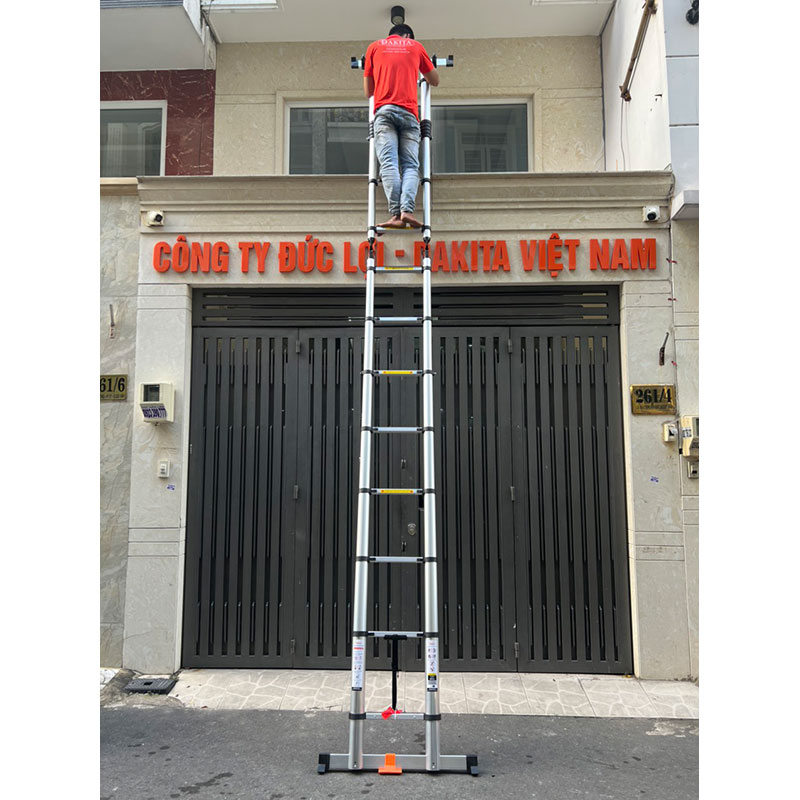 Thang rút đôi chữ A DAKITA DKT-264 [Chữ A: 3.2m Duỗi 6.4m]