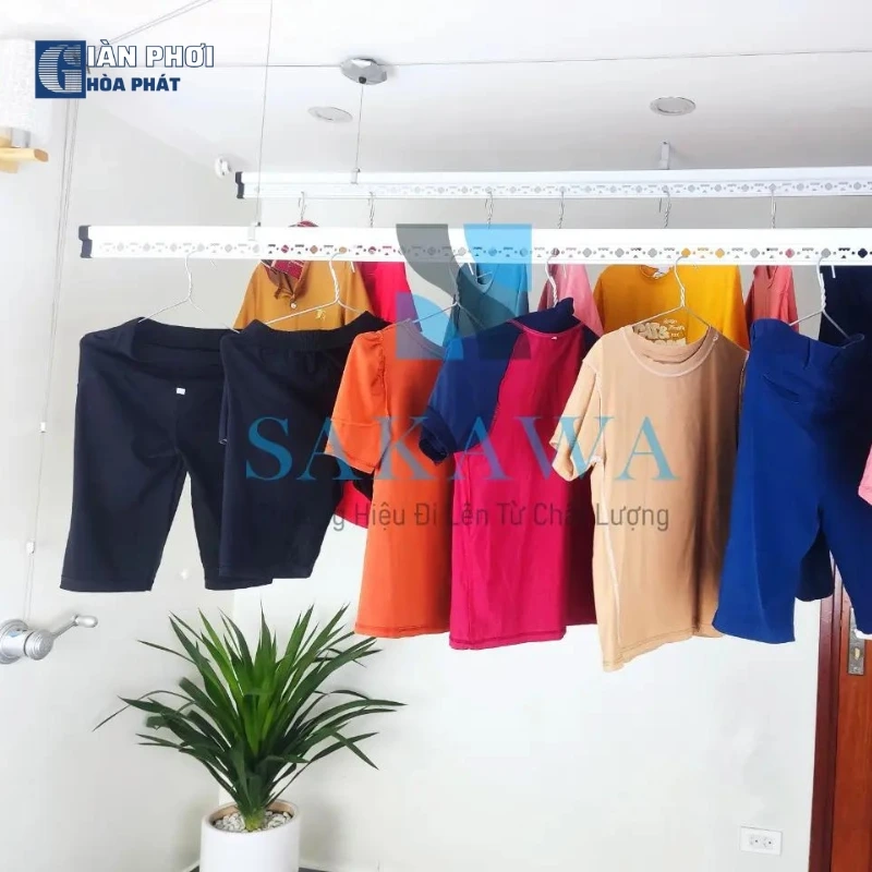 Biến việc phơi đồ trở nên đơn giản hơn nhờ giàn phơi thông minh
