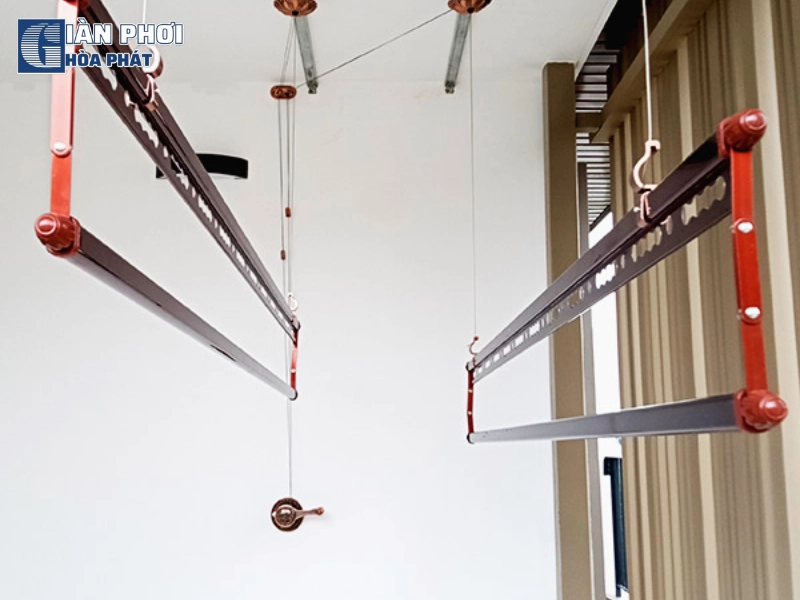 Trình tự xử lý thay dây cáp giàn phơi quận Tây Hồ