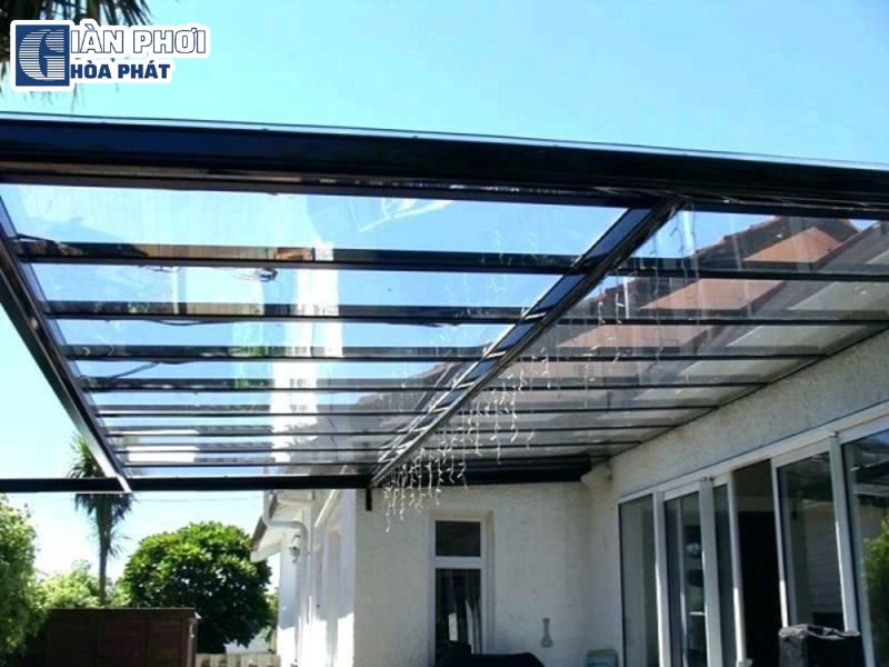mái xếp quán nhậu