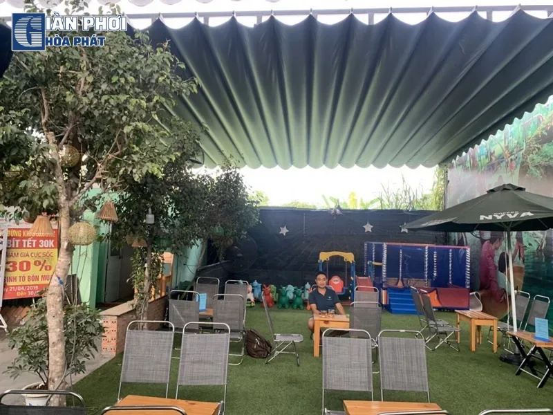 lắp đặt bạt kéo