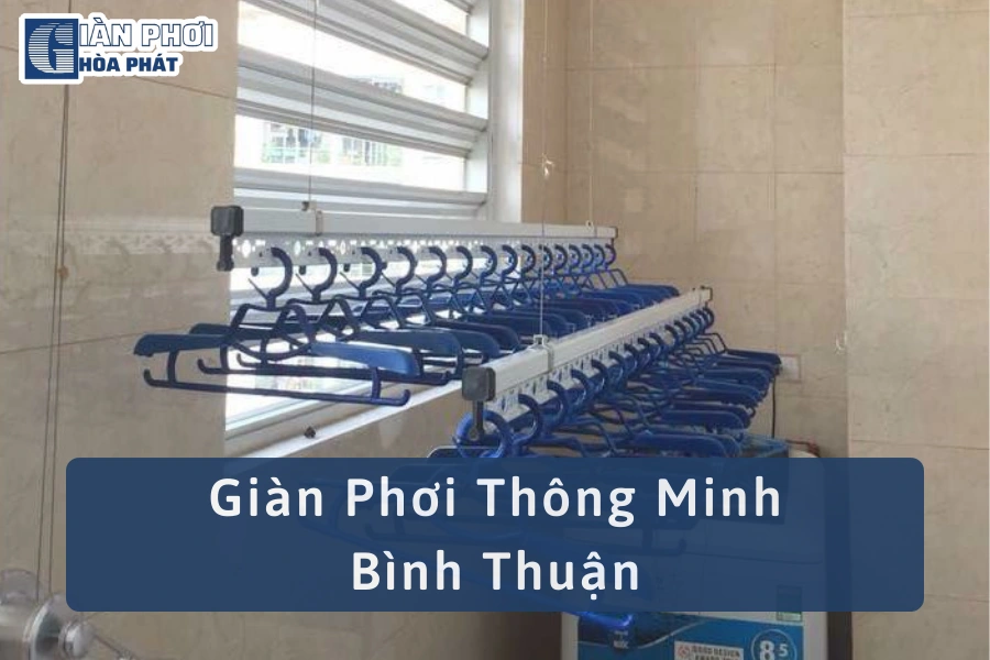 giàn phơi thông minh tại Bình Thuận