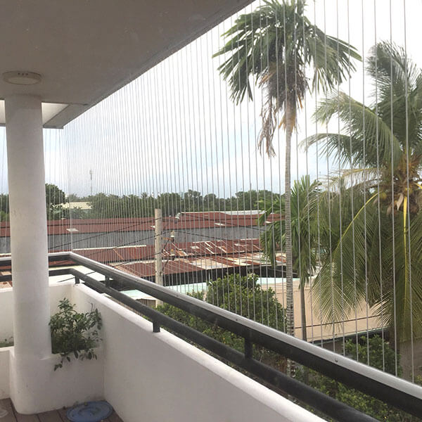 Lưới bảo vệ ban công nhà phố