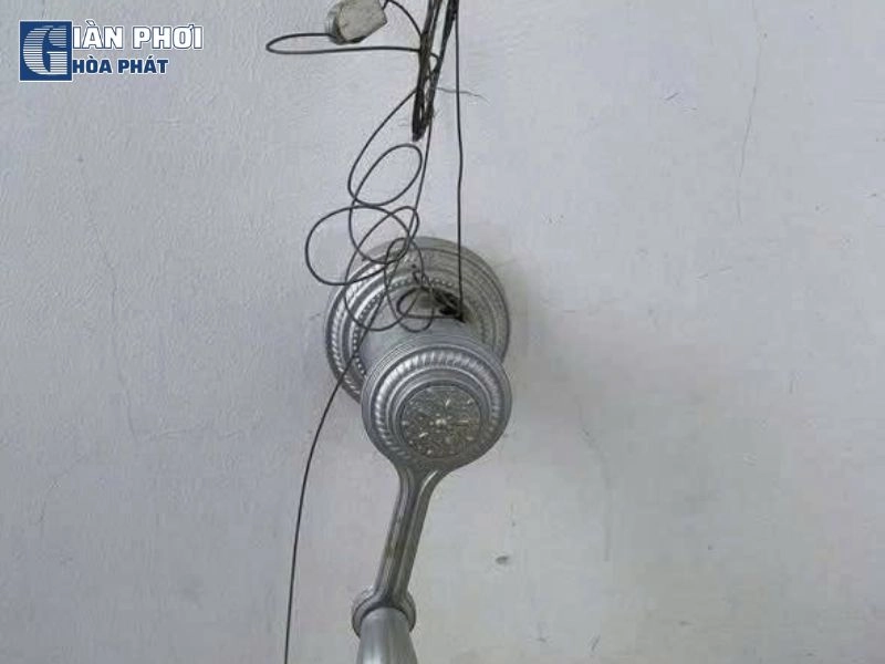 giàn phơi điện tử rối cáp giàn phơi điện tử rối cáp