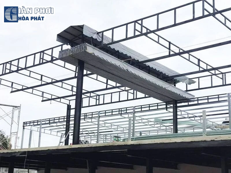 bạt xếp lượn sóng