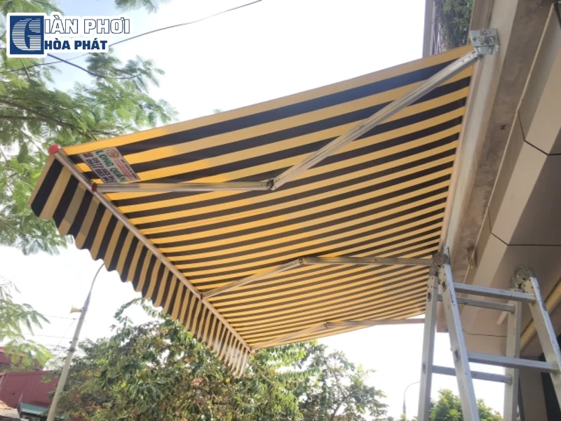 mái xếp quán nhậu
