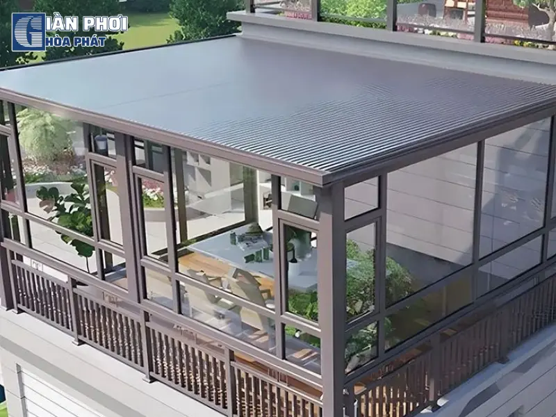 Yếu tố cần cân nhắc khi lựa chọn mái hiên sân thượng đẹp