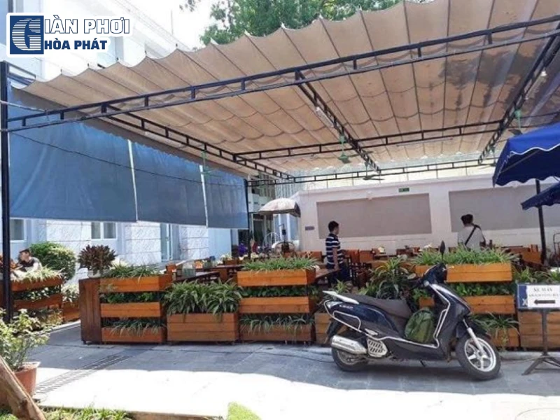 bạt xếp quán nhậu
