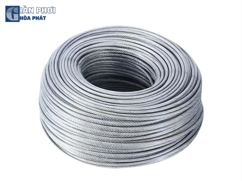 Sử dụng cáp lụa Inox 304 chuyên dụng thay dây cáp giàn phơi quận Hai Bà Trưng