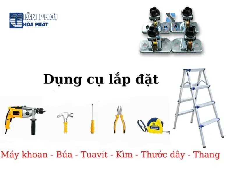 lắp giàn phơi thông minh