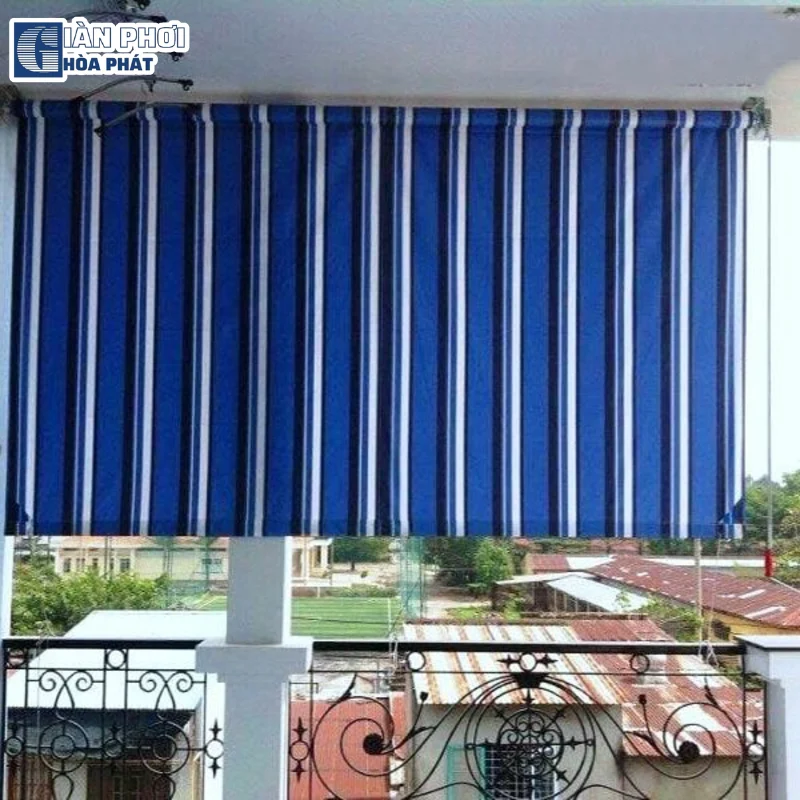 cách lắp bạt che nắng mưa tự cuốn